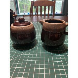 Vintage McCoy USA Creamer & Sugar Set